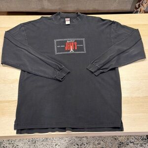 Jean Paul Gaultier 90s Graphic Long Sleeve XL Faded Rare